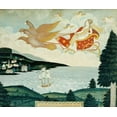 thumbnail image 2 of American School 17x15 White Modern Wood Framed Museum Art Print Titled - Aurora, 2 of 4