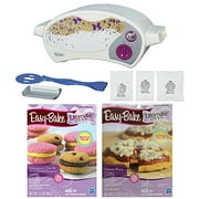 Angle View: Easy-Bake Ultimate Oven Baking Star Edition (with Cheese Pizza Refill Pack and Chocolate Chip and Pink Sugar Cookies Refill Pack)