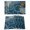 Blue, variant on Red Flowers Placemats Set of 8, Spring Floral Botanical Modern Art Placemats for Dining Table, Place Mats for Kitchen Tabletop, Waterproof Wipeable Dining Table Mats Set