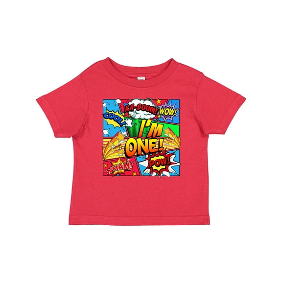 Inktastic I'm One Comic Book Boys or Girls Baby T-Shirt