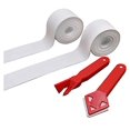 thumbnail image 1 of Cinta de sellado Rojo Verde 2 rollos de cinta de ducha autoadhesiva, 1 of 1