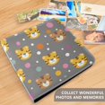 thumbnail image 5 of PU Leather Photo Album with Self-Adhesive Pages Scrapbook DIY Picture Holds 20+ Sheets Cute Tiger Face Pattern, 5 of 9