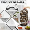 thumbnail image 4 of Yuyamidu Croissant Blender Cover Dust Cover Coffee Stand Mixer Cover for Coffee Maker Juicer Food Processor Anti Scratch Kitchen Appliance Decorative Cover, 4 of 6