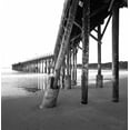 thumbnail image 2 of Peterson, Lee 20x20 Gold Ornate Wood Framed with Double Matting Museum Art Print Titled - Pier Pilings XIX, 2 of 4