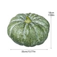 thumbnail image 3 of Jumbo Foam Pumpkin 13.7 Inch - Artificial Paintable Pumpkin for Fall Decorations, Realistic Thanksgiving and Halloween Decor for Indoor Outdoor Home, Table, and Kitchen Display, 3 of 6