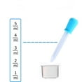 thumbnail image 3 of 8 Pcs Liquid Droppers Silicone Pipettes with Bulb Tip for Kitchen Kids - 8 Colors, 3 of 6