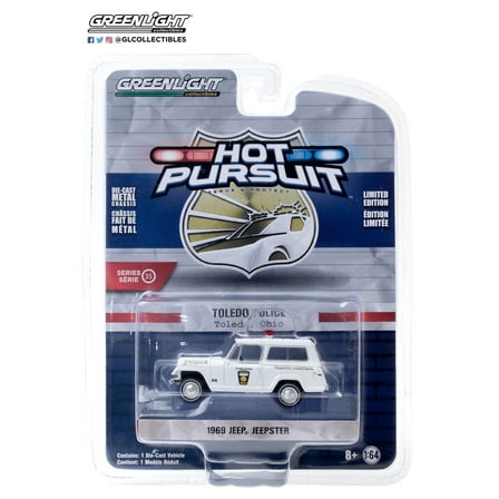 Greenlight 1:64 Hot Pursuit Series 35 1969 Jeep Jeepster Ohio Police
