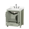 thumbnail image 7 of Wyndham Collection Wcs141430s-Qtz-Us3mxx Sheffield 30" Free Standing Single Basin Vanity, 7 of 7
