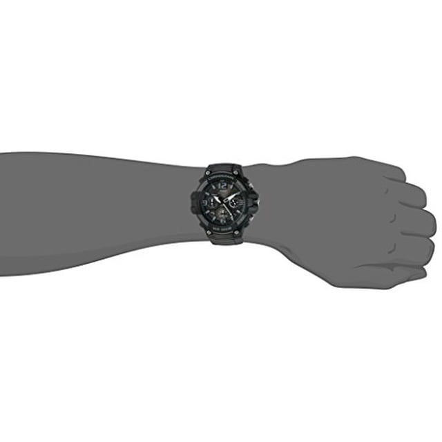 Reloj Casio Heavy Duty Chronograph de Cuarzo Acero Inoxidable Resina Negro para Hombre