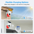 thumbnail image 3 of Outdoor Solar Human Body Sensing System A Sensor with Remote Controller 120DB High Decibel for Home Burglar System, 3 of 7