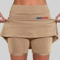 thumbnail image 2 of Skorts for Women American Flag Graphic High Waisted Athletic Tennis Skirt Shorts Independence Day Skort, 2 of 4