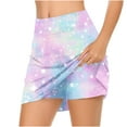 thumbnail image 1 of LOVZFMLL Ladies' Printed Mid Waist Sports And Casual Leggings Multicolor S, 1 of 4