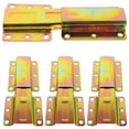 thumbnail image 3 of PBPBOX 4Pcs Golden Sofa Slider Furniture Hardware Easy Install Sofa Sliding Accessories, 3 of 8