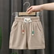 thumbnail image 2 of Odeerbi 2-14 Años Niños Niñas Entrenamiento de Verano Deportivo Pantalones Cortos de Algodón Casual Pantalones Cortos Con Bolsillo, 2 of 7