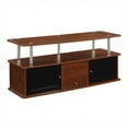 thumbnail image 3 of Convenience Concepts Designs2Go TV Stand with 3 Storage Cabinets and Shelf, Cherry, 3 of 4