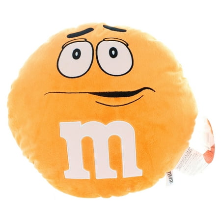 M M S 16 Plush Pillow Orange Walmart Com