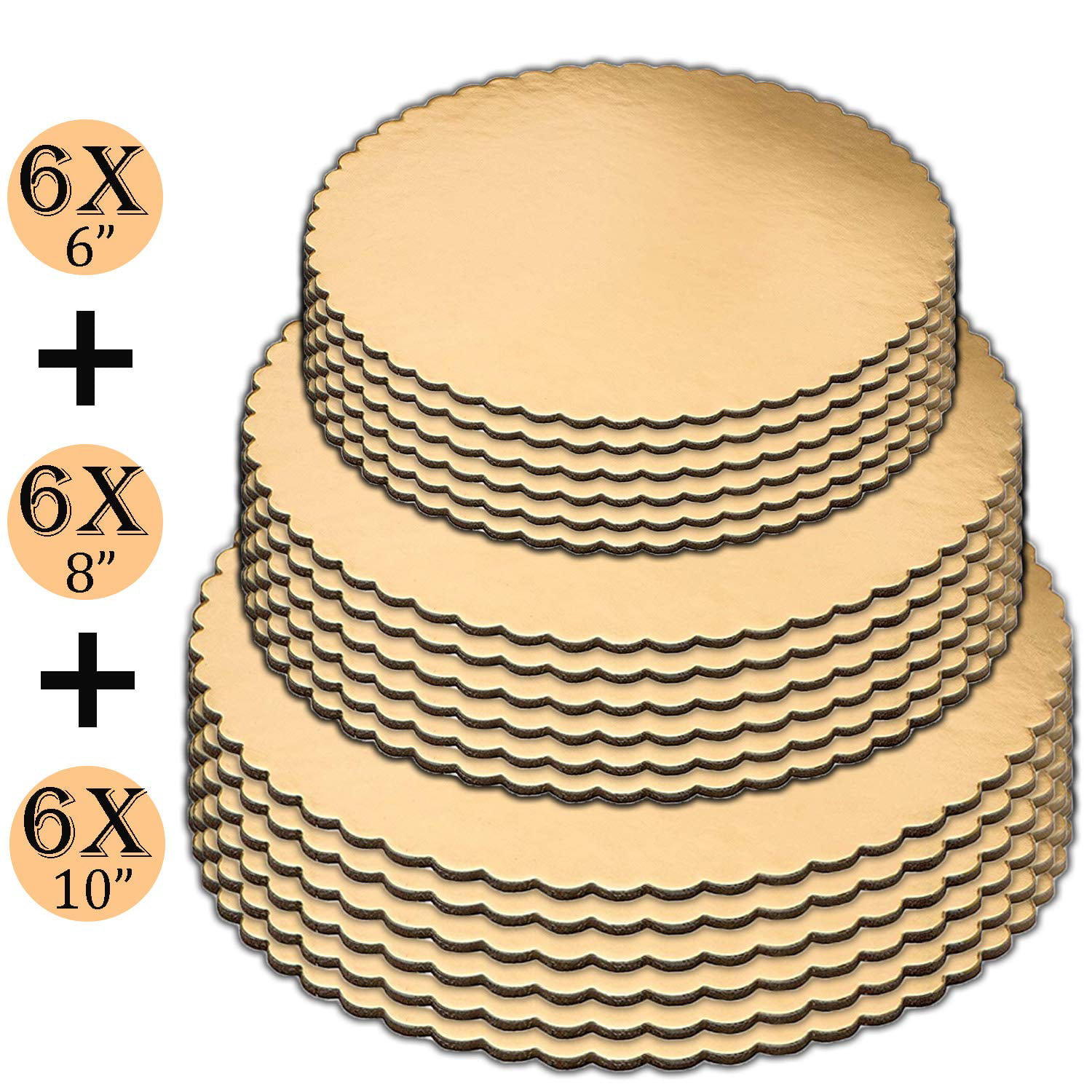 cake cardboard rounds Pizza and Cake Circle Cake Board Circles cake circles 7 inch 7 inch cake circles 7, Pack of 50