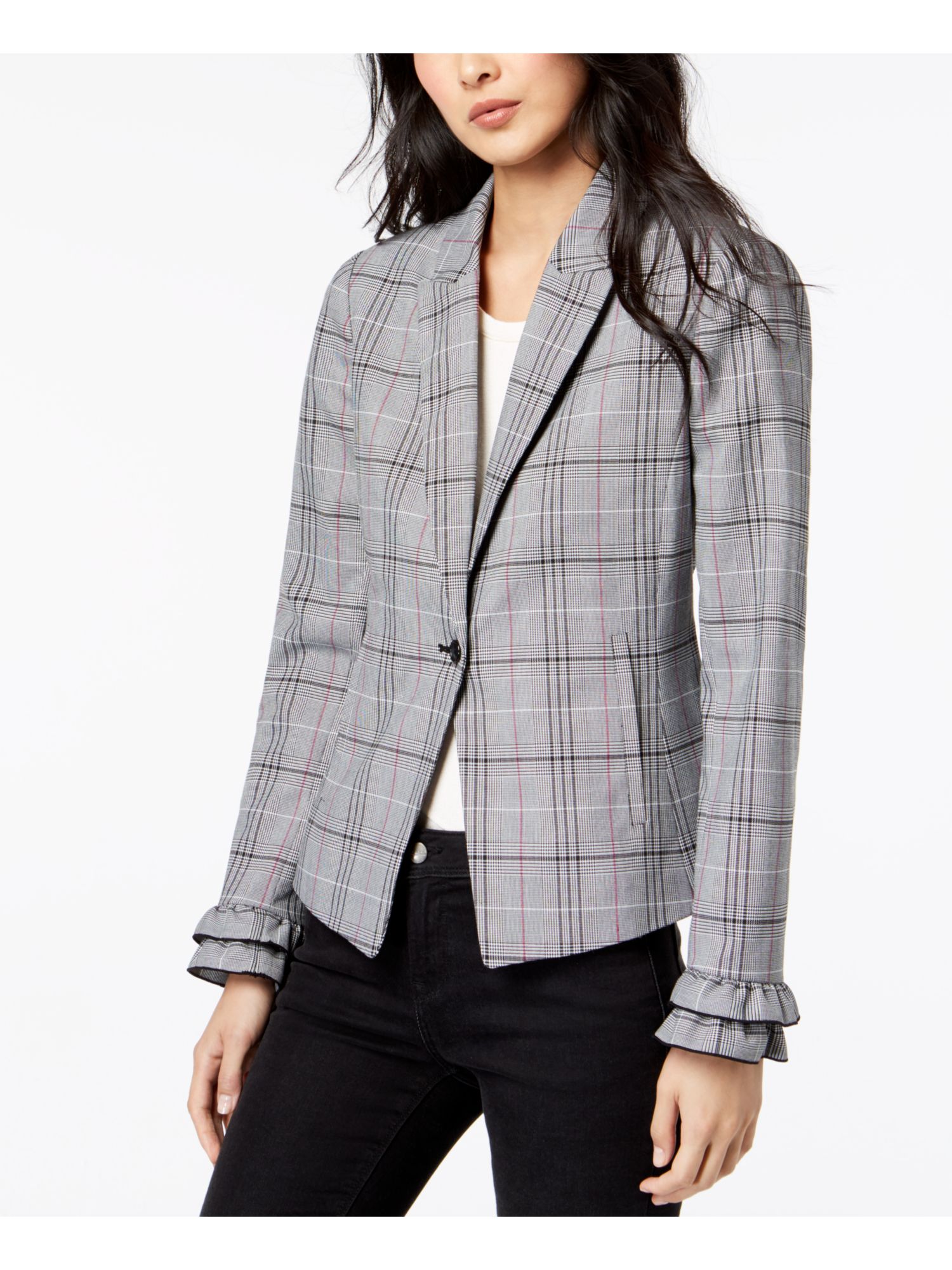 womens fitted blazer jacket