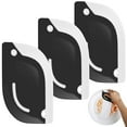 thumbnail image 1 of 3pcs Kitchen Sink Squeegee Pan Scraper Nylon and Soft Silicone 2 in 1 Kitchen Dish Scraper Small Squeegee for Dish Food Bowls Cookware Cleaning etc, 1 of 9