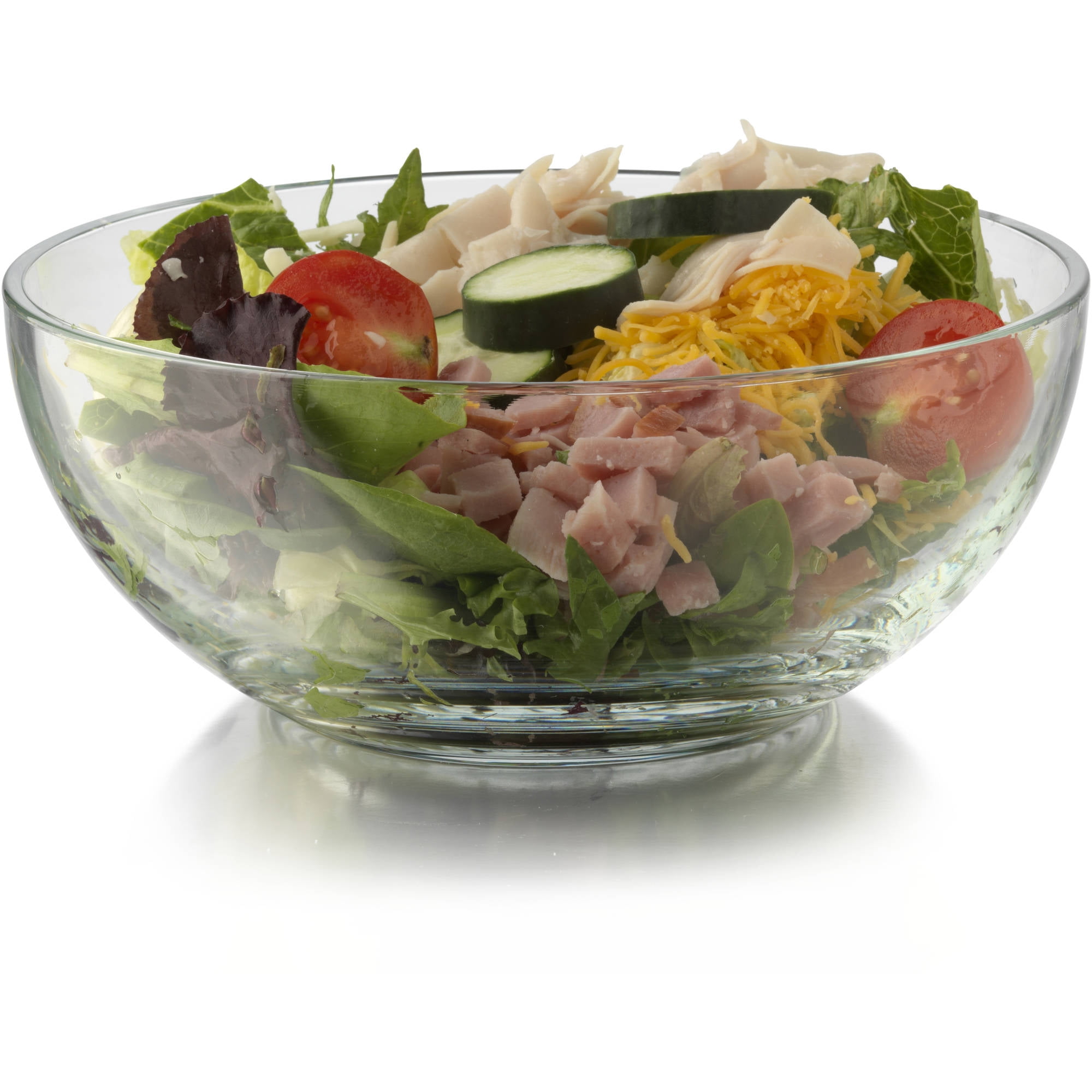 PREMIUM, TOP QUALITY Cereal or Salad Glass Clear Bowl (Set of 12