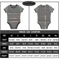 thumbnail image 4 of CutiePlusU Cotton Button Crotch Romper Onesie Pajamas Bodysuit Classics Stripe Black XXXXL, 4 of 5