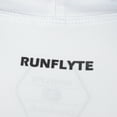 thumbnail image 4 of RunFlyte Men's Basics Light Compression Tank Top - Training - Moisture Wicking White/Black f1214-wwk, 4 of 4