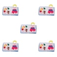 thumbnail image 3 of Youkk 3D Baby Zipper Cloth Book Cognize Life Education Skills Toy Learning Early Style A 5Set, 3 of 6