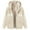 Khaki, variant on Oalirro 2024 Fashion Sherpa Lined Fleece Coat for Women Zip Up Hooded Jacket Winter Warm Outwear with Pockets