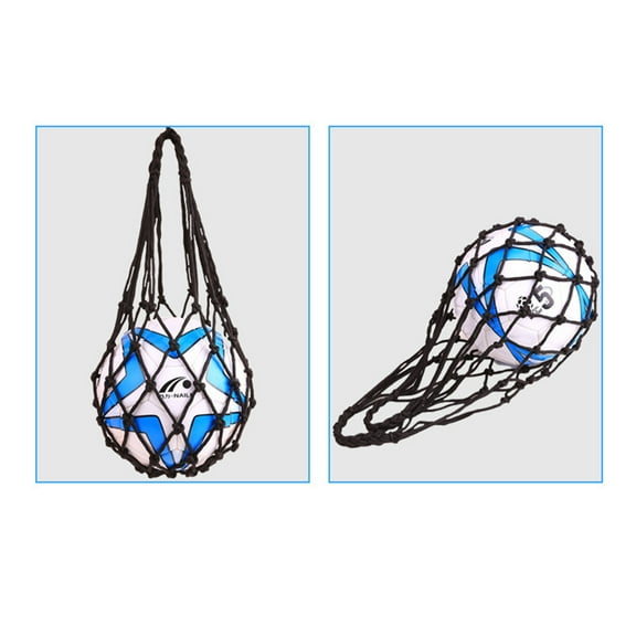 LABRIMP Hanging Net For Balls 1Pack 57x5cm Black Polypropylene For Portable Storage In Stadiums