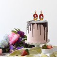 thumbnail image 4 of VSHILI Bougies d'Anniversaire 90 Ans, Bougies d'Anniversaire Rouges pour Hommes Femmes, Décoration de Gâteau de Fête d'Anniversaire Cadeaux pour Célébration d'Anniversaire de Mariage 90 Ans, 4 of 7