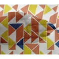 thumbnail image 4 of oneOone Viscose Chiffon Fabric Parallelogram & Triangle Geometric Print Fabric BTY 42 Inch Wide, 4 of 4