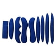 thumbnail image 3 of Kit de almohadillas internas para casco de ciclismo de 27 piezas, esponja sellada para motocicleta (azul) Likrtyny  Libre de BPA, 3 of 8