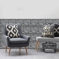 thumbnail image 3 of 3D Self-Adhesive PVC Mosaic Tile Stickers, 13 Color Options, Lifelike Brick Pattern, Waterproof & Oilproof, Easy DIY Installation for Kitchen/Bathroom Wall Decoration, 30x30cm (11.81x11.81in) - 512, 3 of 6