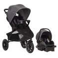 thumbnail image 1 of Evenflo Folio3 Stroll & Jog Travel System With LiteMax Infant Car Seat (4-50 lbs), 1 of 9