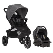Evenflo Folio3 Stroll & Jog Travel System With LiteMax Infant Car Seat (4-50 lbs)