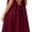 Burgundy, variant on Ymbolf Backless Cami Dress for Women, Sleeveless Flowy Open Back House Dress with Tie, Casual Summer Lounge Sundress