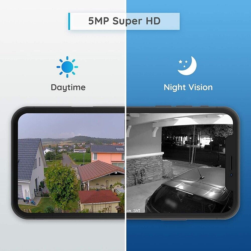 Reolink 5MP PoE Bullet Camera with smart alert Smart Playback Remote Viewing PoE Security Camera, Up to 30m night vision