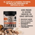 thumbnail image 4 of Cafe Soluble Con Hongos | Hongos Adaptógenos Melena De Leon, Chaga Y Shiitake | Mushroom Coffee Bajo En Calorías - Concentración | Nootrópicos  - Energía Natural (sabor Capuccino), 4 of 7