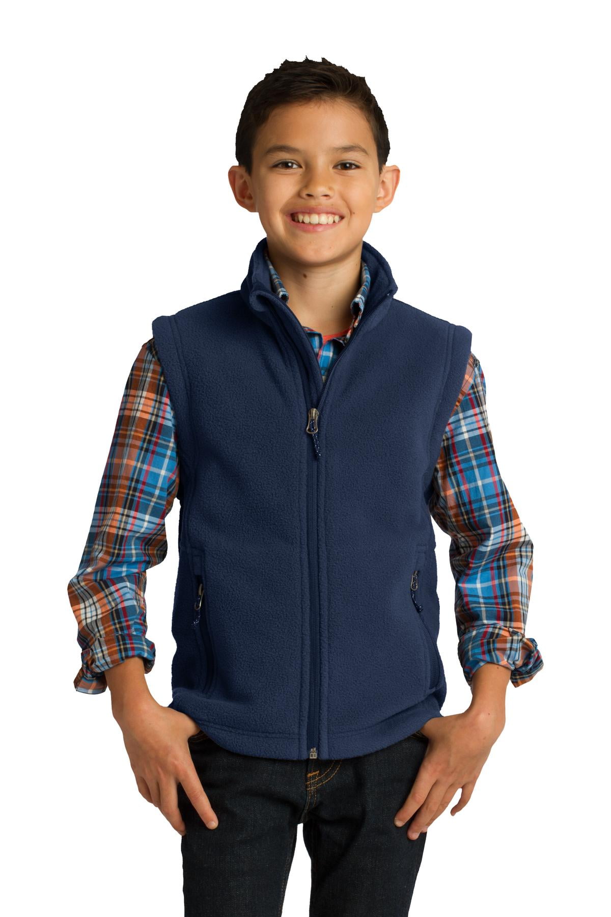 YOUTH Highland Vest Navy main image 0