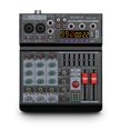 thumbnail image 1 of Mezclador de Audio BOMGE BMG-04A de 4 Canales USB Bluetooth 48V, 1 of 9