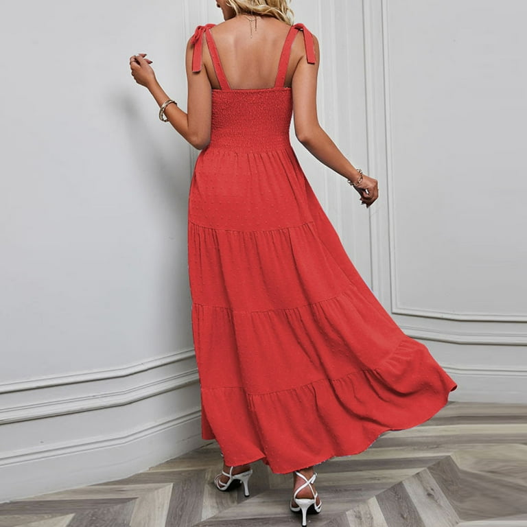 green emerald velvet dress Golden Hour Goddess Flowy Maxi Sundress | Cutout Maxi Dress | Backless Flowy Maxi main image 1