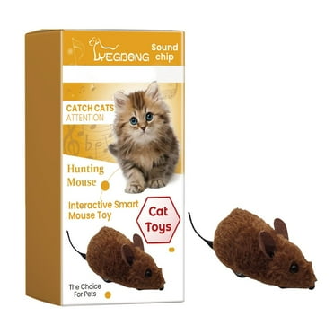 GHYJPAJK Automatic Cat Toys Interactive Cat Toys Mice For Indoor CatsKittens Cat