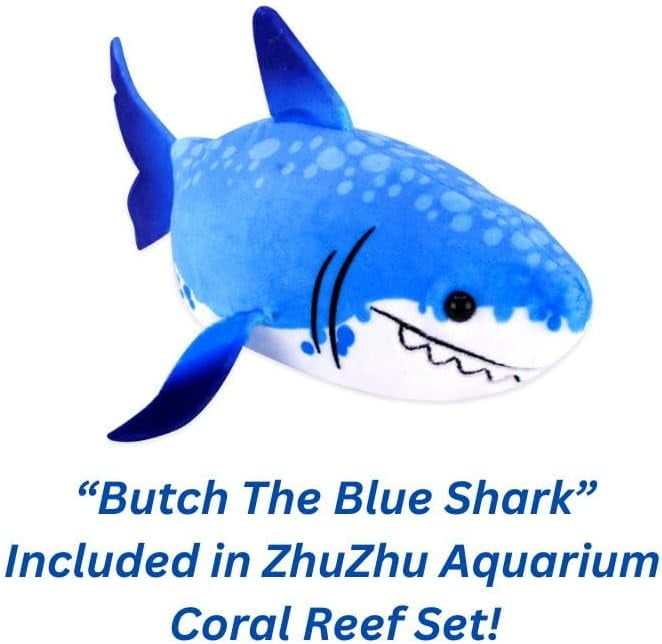 ZHU ZHU Aquarium Coral Reef with Butch the Shark
