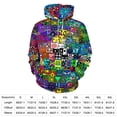 thumbnail image 2 of Geometry Dash Cube Adult Sweater Pullover Hoodie 3D Printed Loose Hooded Long Sleeved Jackets Tops, 2 of 8