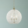 thumbnail image 6 of Golden Lighting Florence 3-light Pendant in Matte Black, 6 of 7