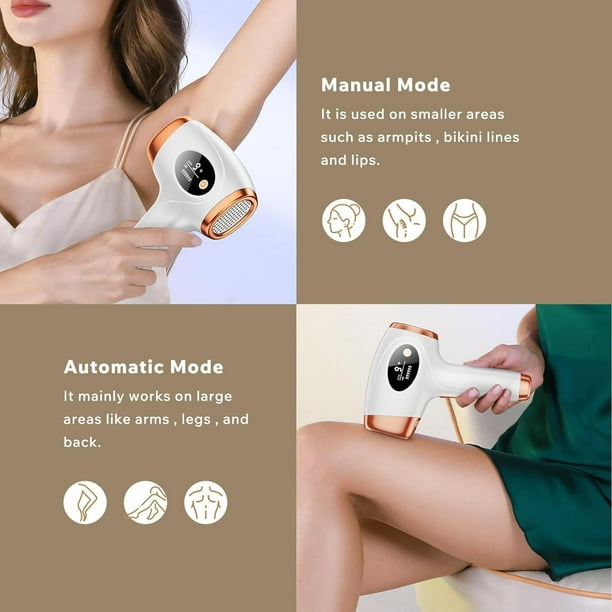 Aopvui Laser Hair Removal Device for Women and Men,Epilater Hair