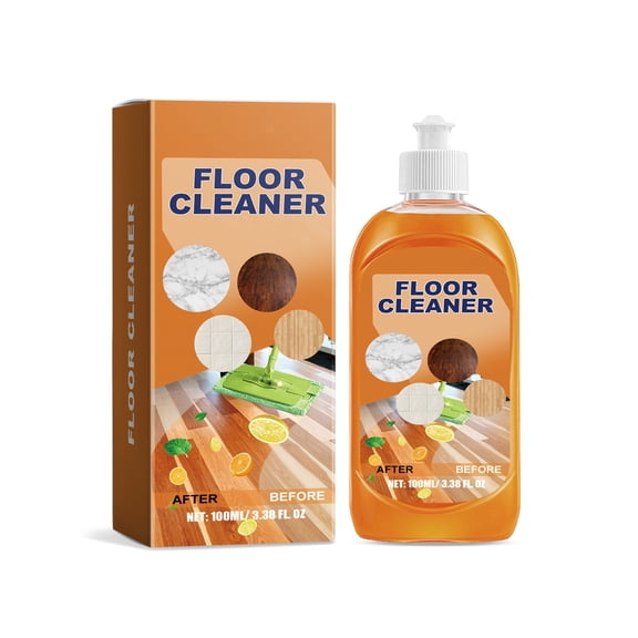 Vinegar Floor Cleaner - Natural Multi-Surface Cleanser for Hardwood and Sealed Floors, No Harsh Chemicals