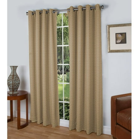 Spanish Style Window Treatments Ricardo Trading Spanish Steps Geometric Room Darkening Thermal Grommet Single Curtain Panel ()
