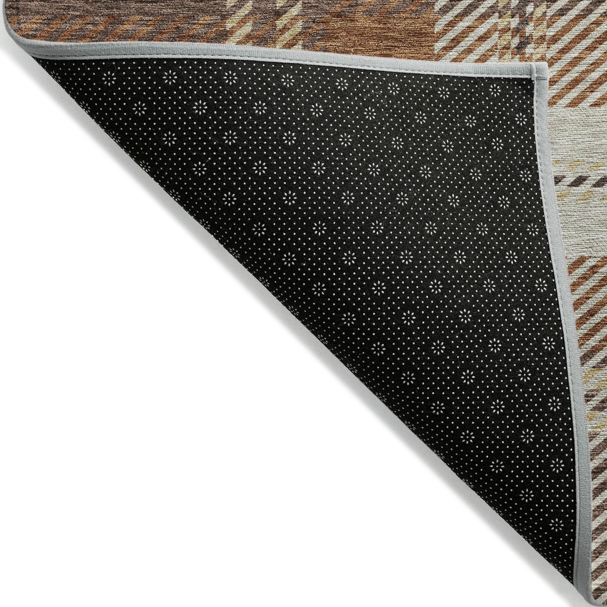 Addison Rugs Chantille Indoor/Outdoor Transitional Plaid Chocolate Washable Rectangle Rug, 10' x 14'