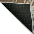 thumbnail image 3 of Addison Rugs Chantille Indoor/Outdoor Transitional Plaid Chocolate Washable Rectangle Rug, 3' x 5', 3 of 6
